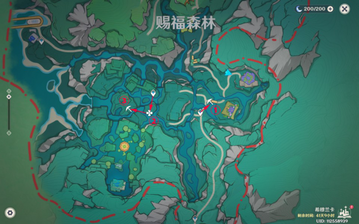 《原神》赐福森林6个隐藏摩拉箱位置介绍2
