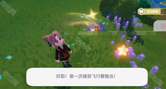 《心动小镇》新春鞭炮虫捕捉位置一览7