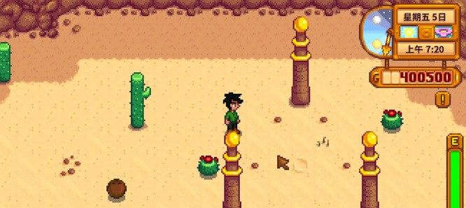 《星露谷物语》沙漠柱子献祭方法3