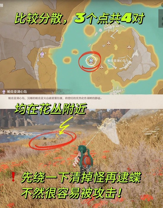 无限暖暖朝朝蝶暮暮蝶怎么收集4