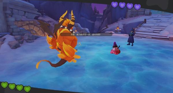 洛克王国世界雪灵守护地怎么过4