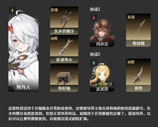 二重螺旋开荒怎么配队2