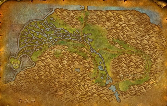 魔兽世界丹莫罗怎么去荒芜之地4