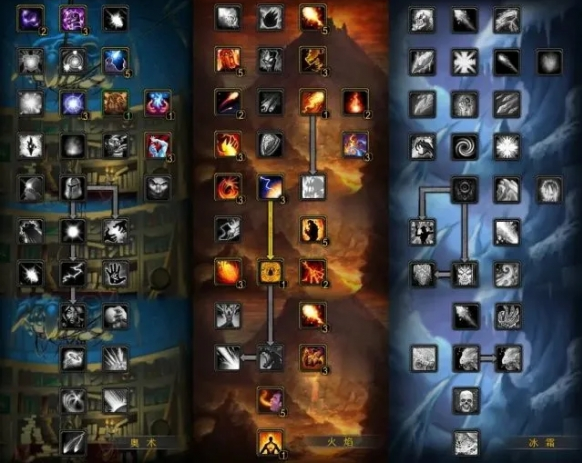 魔兽世界wlk法师练级天赋怎么选6