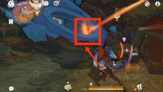 原神朝向炎崖之路任务怎么做2