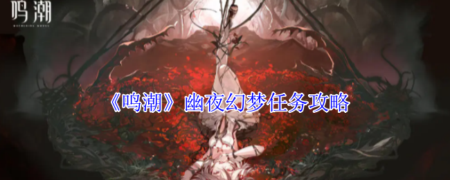 鸣潮幽夜幻梦任务怎么做