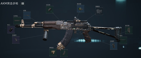 三角洲行动AKM怎么改枪1