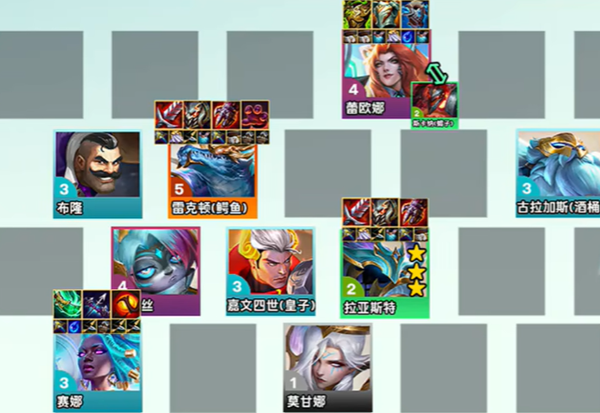 金铲铲之战s14第二人格阵容怎么搭配1