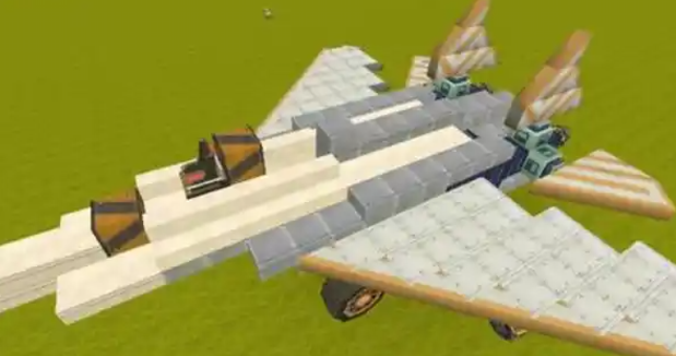 迷你世界飞机怎么造1