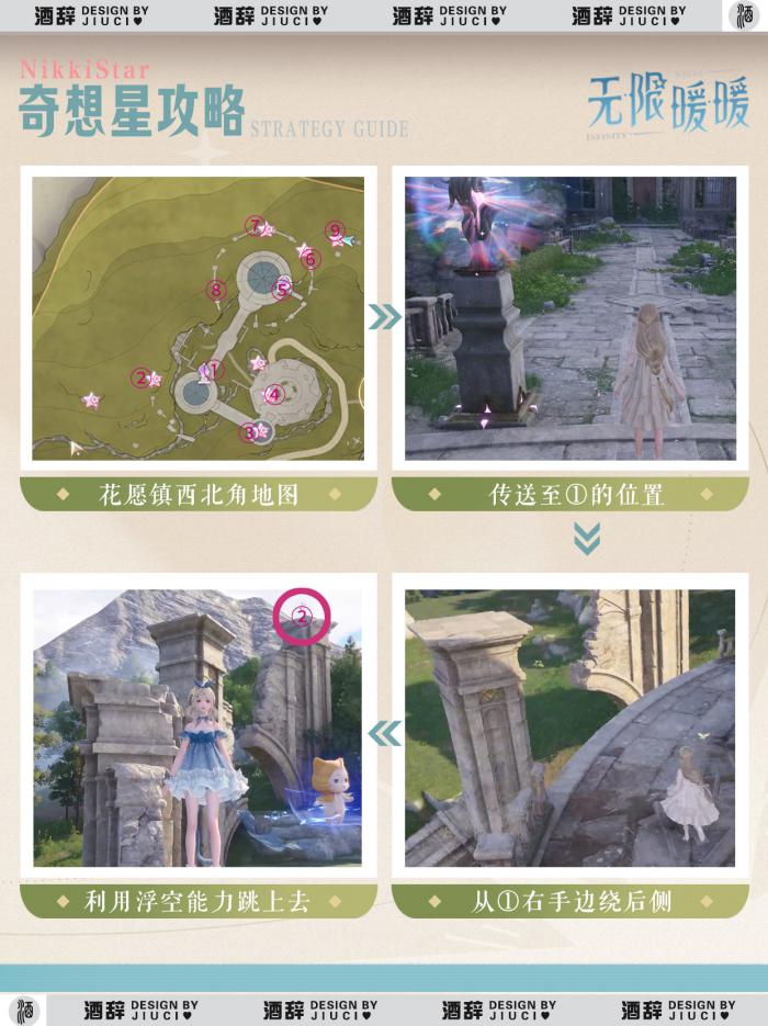 无限暖暖花愿镇西北角奇想星攻略2