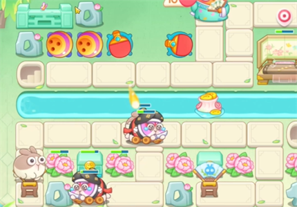 保卫萝卜4梁波波与祝秋秋第6关怎么过2