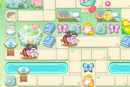 保卫萝卜4梁波波与祝秋秋第5关怎么过1