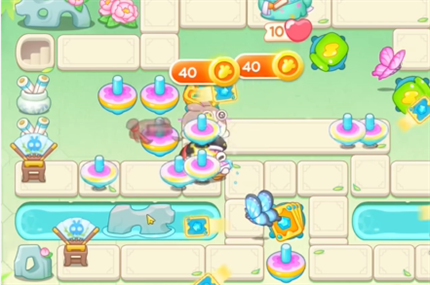 保卫萝卜4梁波波与祝秋秋第5关怎么过4