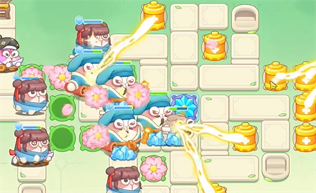 保卫萝卜4梁波波与祝秋秋第11关怎么过6