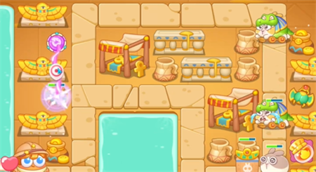 保卫萝卜4法老归来第115关怎么过1