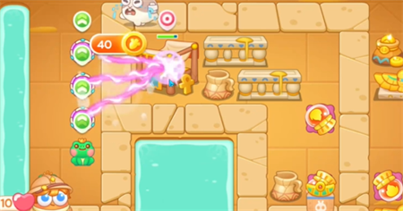 保卫萝卜4法老归来第115关怎么过3