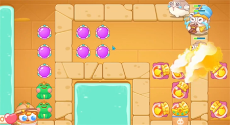 保卫萝卜4法老归来第115关怎么过5