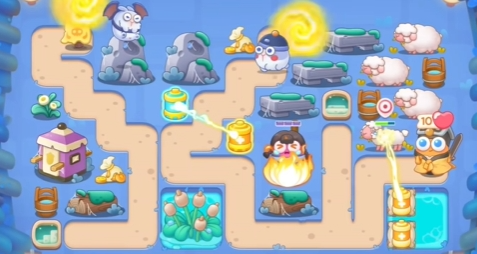 保卫萝卜4万圣奇妙夜第16关怎么过2