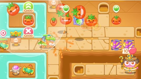 保卫萝卜4法老归来第88关怎么过2