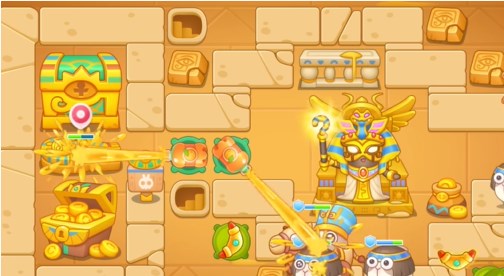 保卫萝卜4法老归来第90关怎么过2