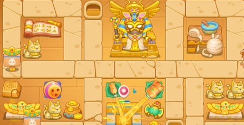 保卫萝卜4法老归来第60关怎么过2