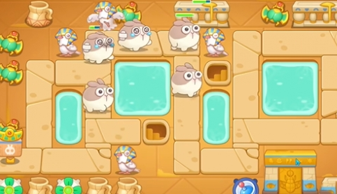 保卫萝卜4法老归来第59关怎么过2