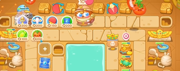 保卫萝卜4法老归来第49关怎么通关4