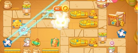 保卫萝卜4法老归来第48关怎么通关4