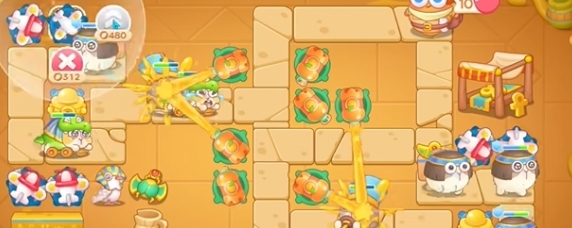 保卫萝卜4法老归来第48关怎么通关7