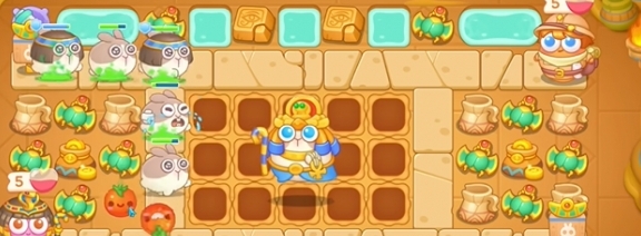 保卫萝卜4法老归来第46关怎么通关3