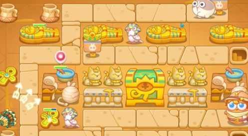 保卫萝卜4法老归来第38关怎么过2