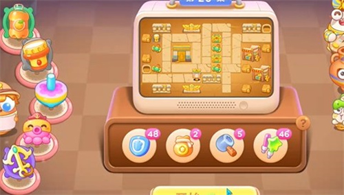 保卫萝卜4法老归来第28关怎么过1