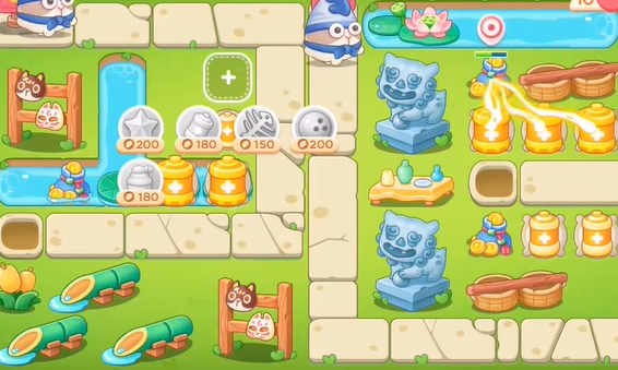 保卫萝卜4浪漫七夕第20关怎么过3