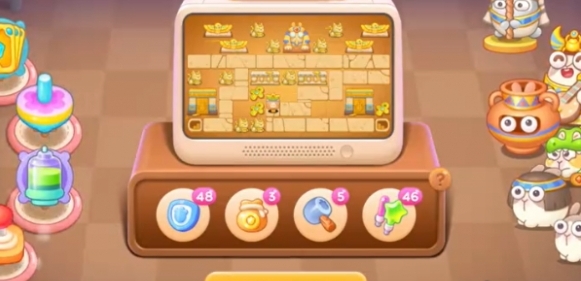 保卫萝卜4法老归来第8关怎么过1