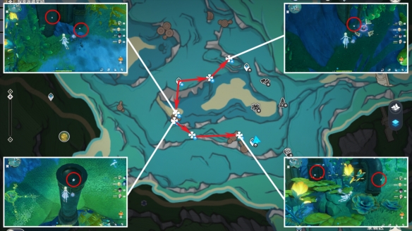原神克洛琳德突破材料幽光星星采集路线是什么8