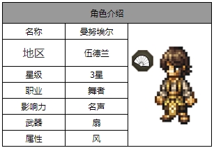 歧路旅人大陆的霸者曼努埃尔角色怎么样2