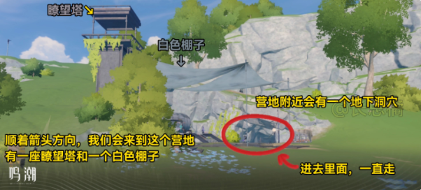 鸣潮归墟港市地下洞穴密码是什么2