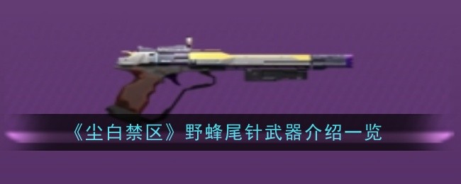 尘白禁区关键点武器怎么样1