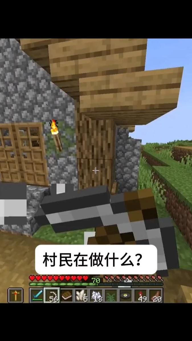 我的世界怎么生成村民1