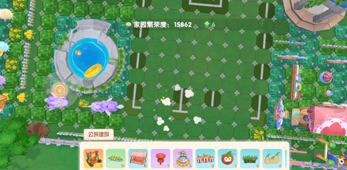 摩尔庄园足球场草坪怎么铺1