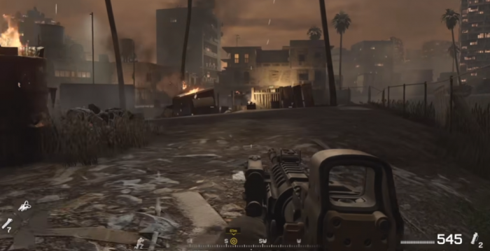 使命召唤4在撤退中幸存者怎么过1