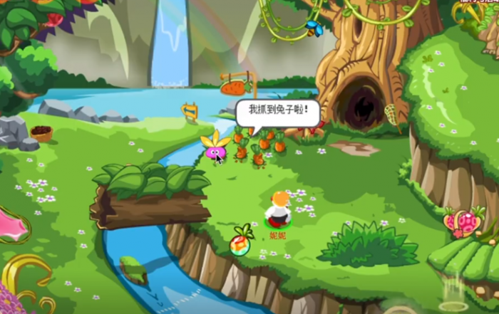 摩尔庄园怎么抓白兔1