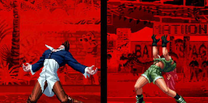 拳皇97暴走人物怎么选1