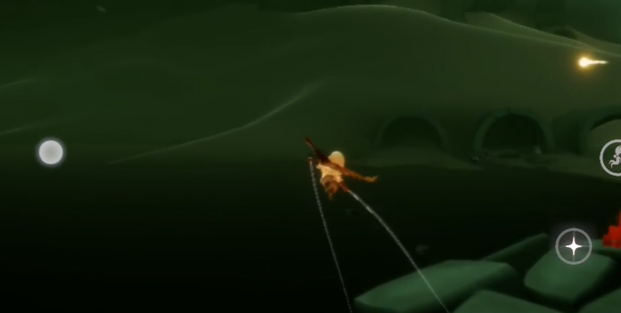 光遇在暮土追随散落的星光怎么过2