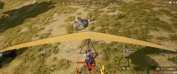 绝地求生如何开滑翔机1