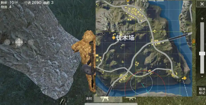 荒野行动跑毒圈有什么技巧2