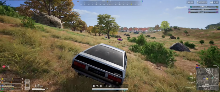 绝地求生开车怎么把头伸出去2