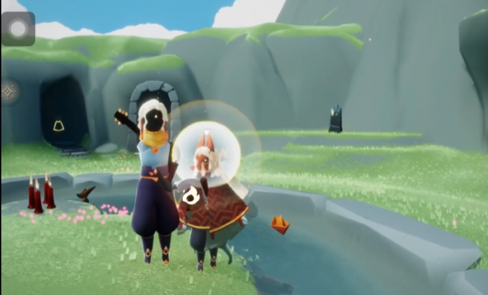 光遇如何在小黑身上打转2