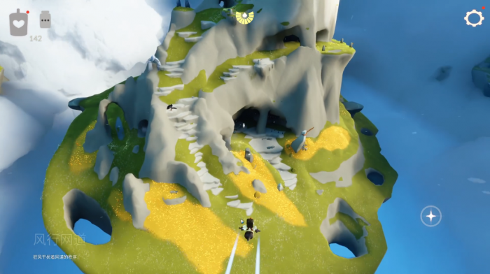 光遇风行季小金人遁地怎么拿_光遇小金人位置暴风眼
