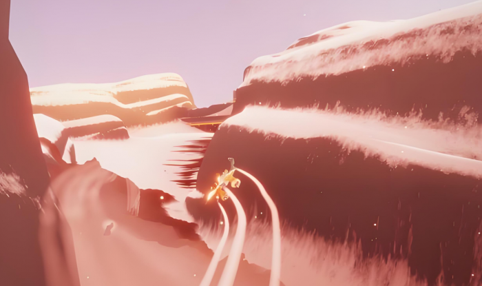 光遇霞谷怎么进飞行赛道2